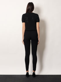 Gucci Women's Short Wool Dress Black