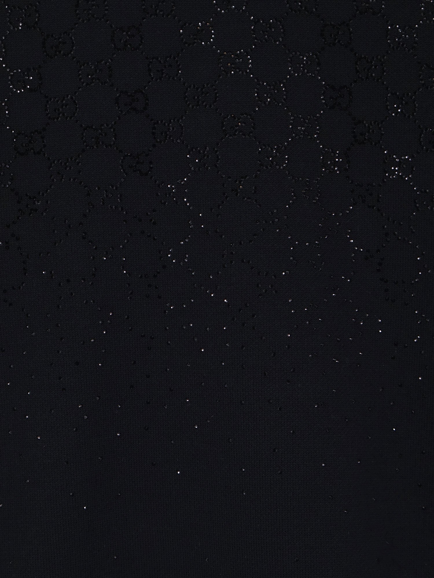 Gucci Women's Short Wool Dress Black