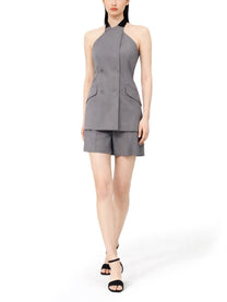 Max Mara Women's Shorts Adunco Grey