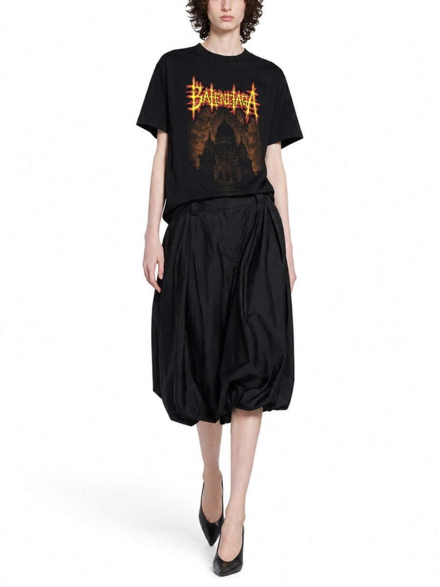 Balenciaga Women's Shorts Balloon Black