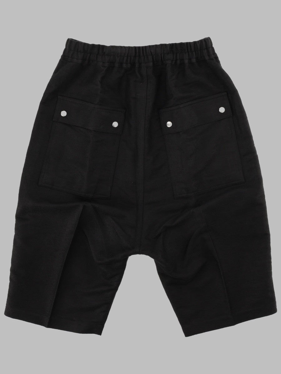 Rick Owens Men's Shorts Bela Pods Black
