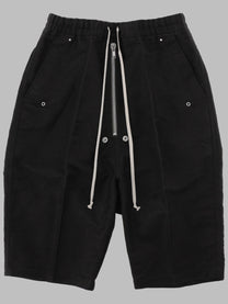 Rick Owens Men's Shorts Bela Pods Black