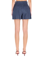 Sportmax Women's Shorts Braiesi Blue, view 4