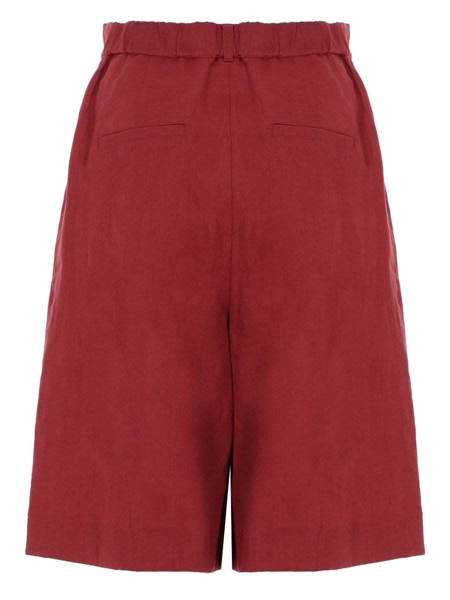 Max Mara Women's Shorts Caravan Red