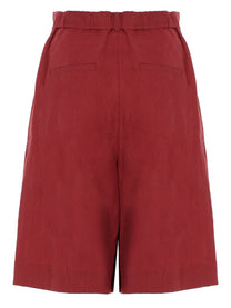 Max Mara Women's Shorts Caravan Red