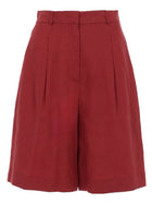 Max Mara Studio Women's Shorts Caravan Red