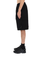 C.P. Company Men's Shorts Cargo with Patch Black, view 5