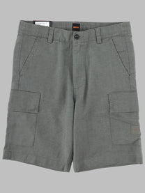 BOSS Men's Shorts Cargo Sisla Grey