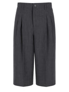 Ami Paris Women's Shorts Carrot Grey