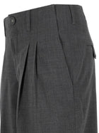 Ami Paris Women's Shorts Carrot Grey, view 3