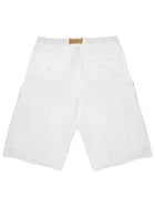 White Sand Men's Shorts with Belt White, view 2