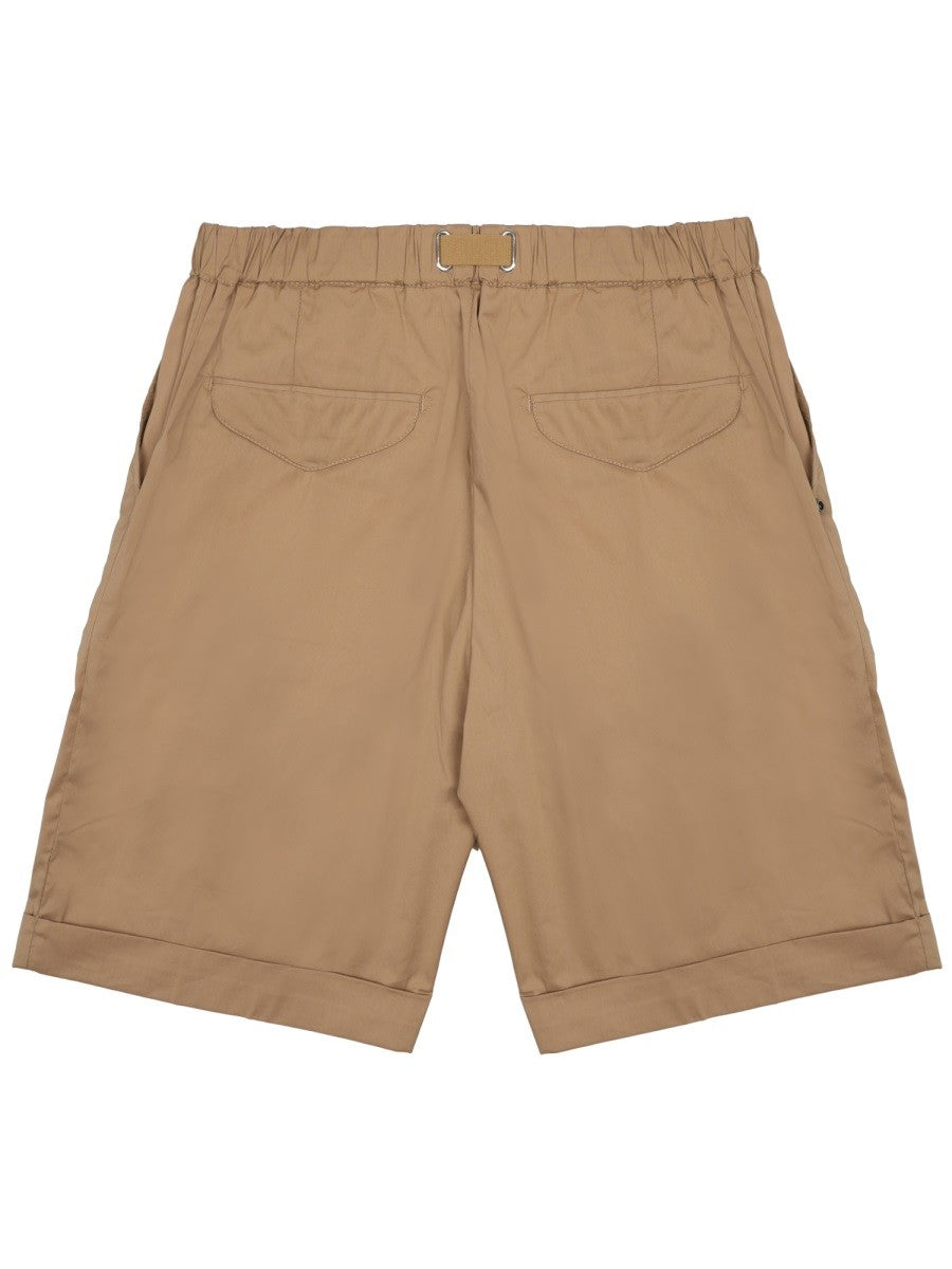 White Sand Men's Shorts with Belt Brown, view 2