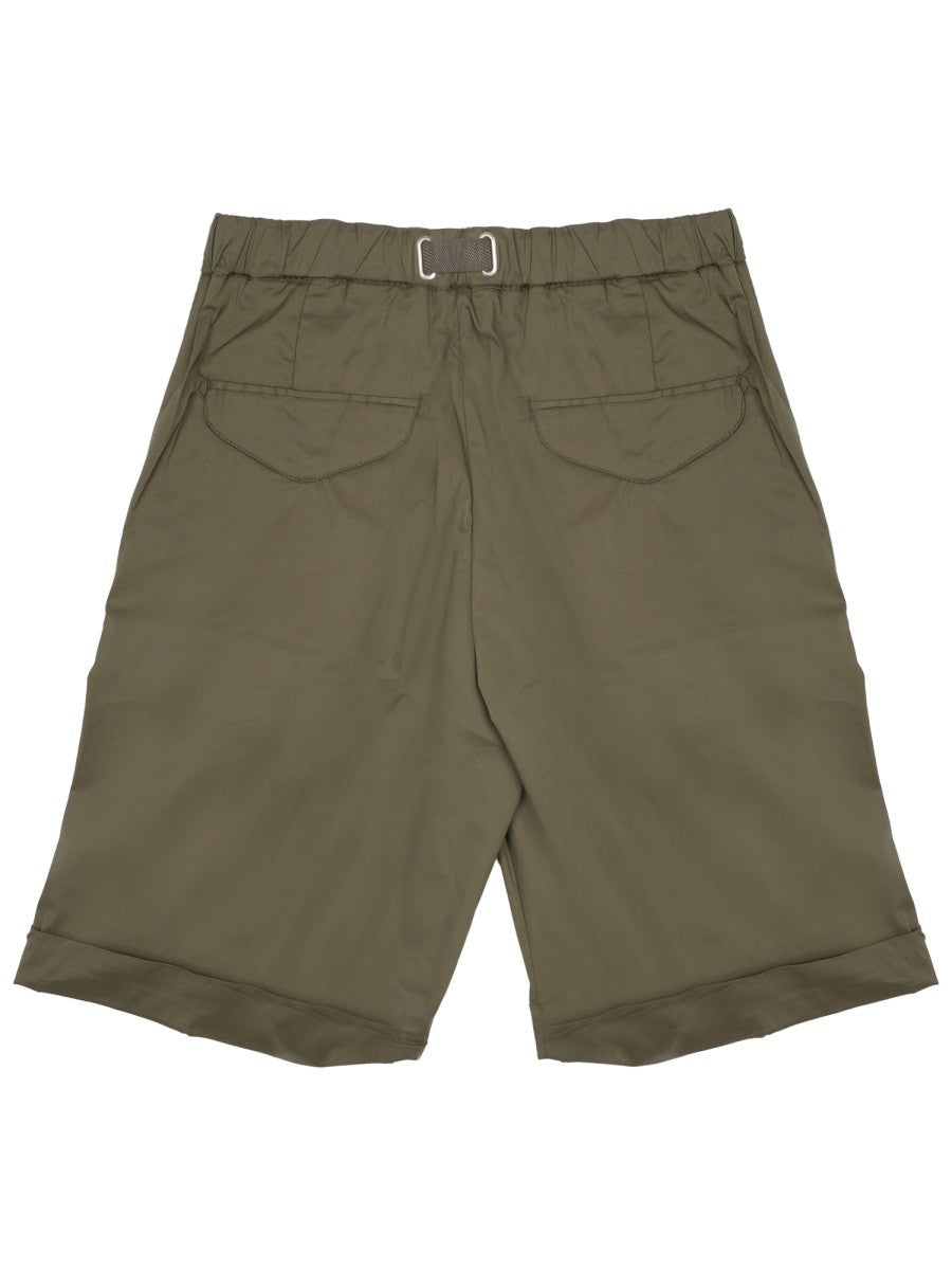 White Sand Men's Shorts with Belt Green, view 2