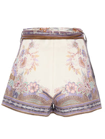Zimmermann Women's Shorts Con Foulard Luna Multicolor
