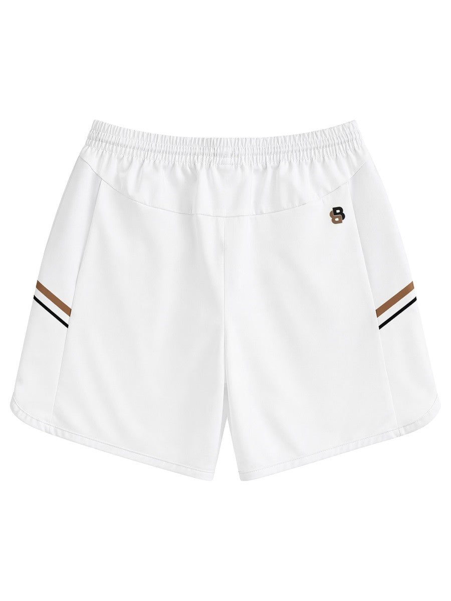 BOSS Men's Shorts Con White