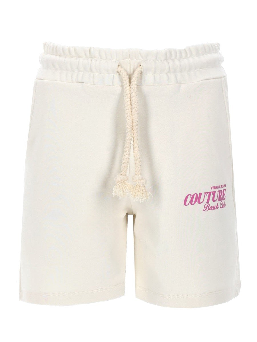 Versace Jeans Couture Women's Shorts Con White