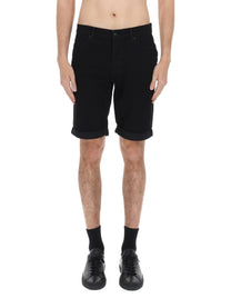 HUGO BOSS Men's Shorts Con Patch Black
