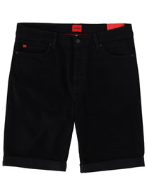 HUGO BOSS Men's Shorts Con Patch Black