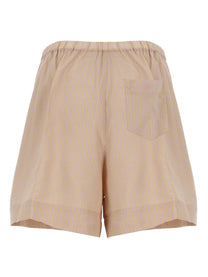 Patou Women's Shorts DA Spiaggia in Misto Seta Blue