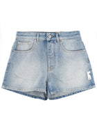 Off-White Women's Shorts Doll Blue