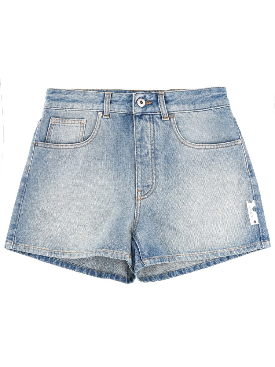 Off-White Women's Shorts Doll Blue