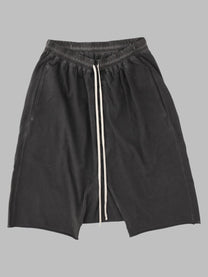 DRKSHDW Men's Shorts Drawstring Pods Black