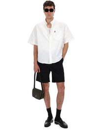 Ami Paris Men's Shorts Elasticizzati Con Black