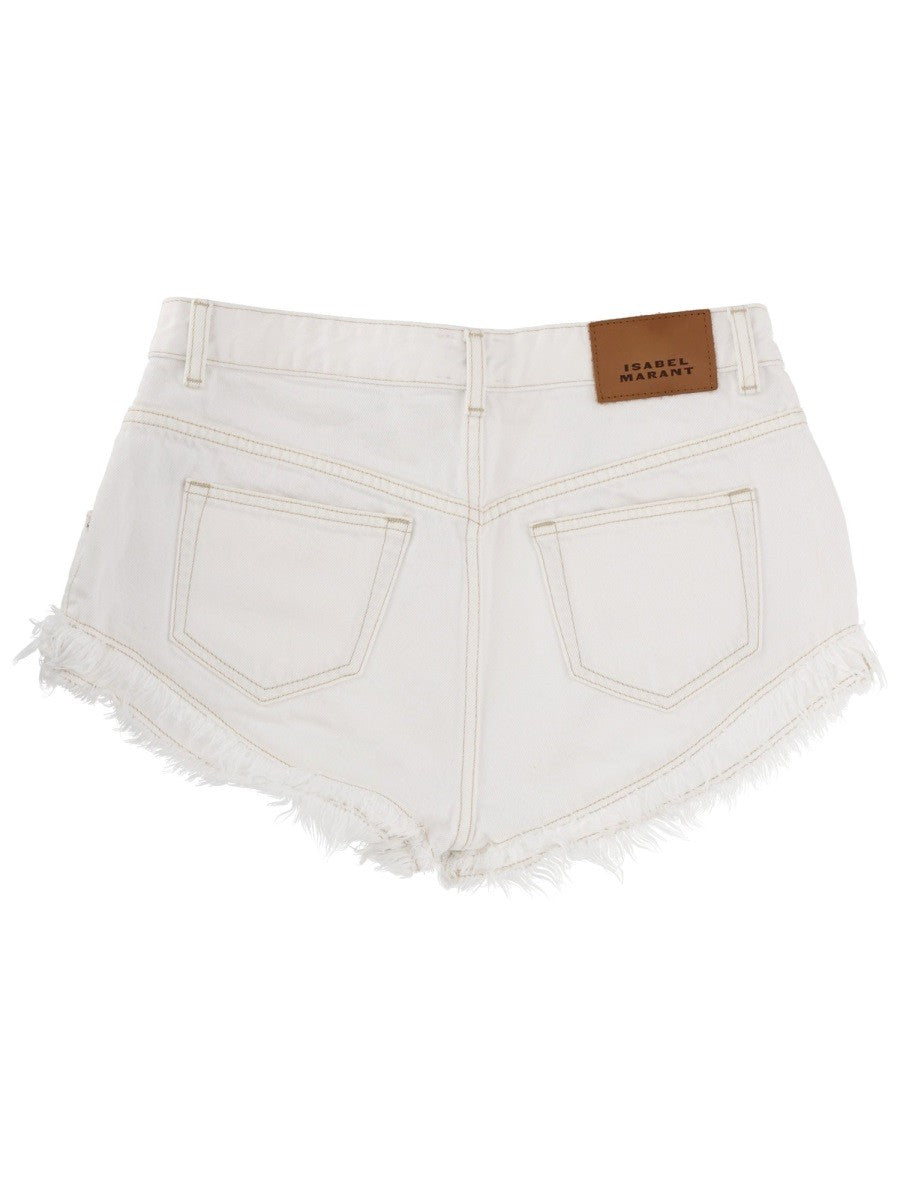 ISABEL MARANT Women's Shorts Endeidala White