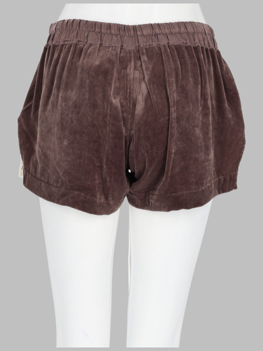 Rick Owens Women's Shorts Fog Boxer Purple