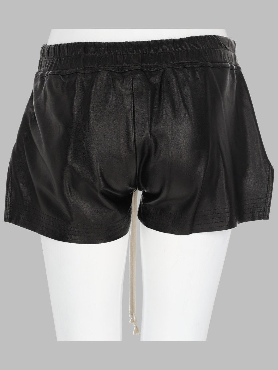 Rick Owens Women's Shorts Fog Boxer Black