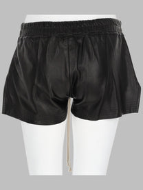 Rick Owens Women's Shorts Fog Boxer Black