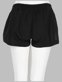 Rick Owens Women's Shorts Fog Boxer Black