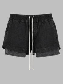 DRKSHDW Women's Shorts Fog Black