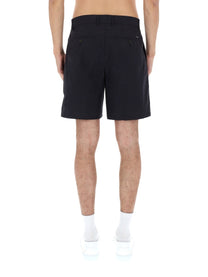 Emporio Armani Men's Shorts in Cotone Blue
