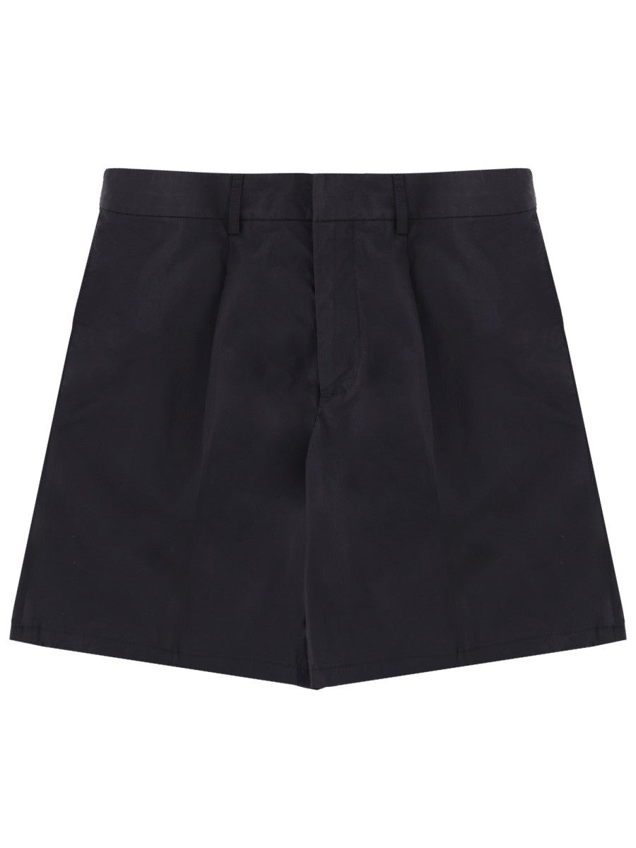Emporio Armani Men's Shorts in Cotone Blue