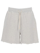 Golden Goose Women's Cotton Shorts Grey