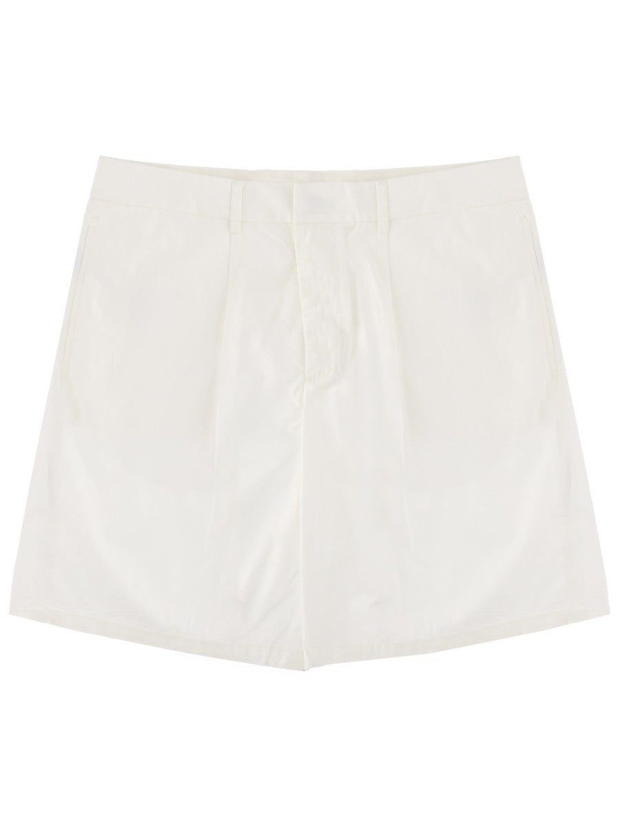 Emporio Armani Men's Shorts in Cotone White