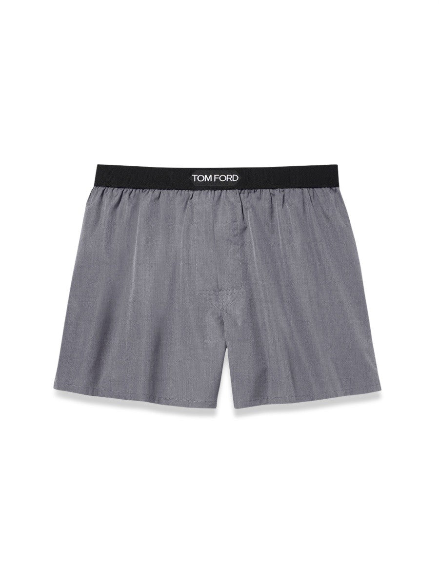 Tom Ford Men's Cotton Shorts Grey