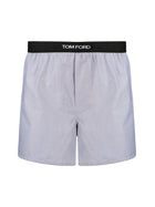 Tom Ford Men's Cotton Shorts Grey