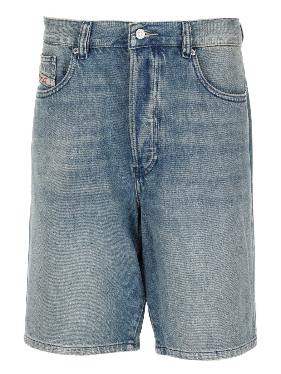 Diesel Men's Shorts in Denim Blue
