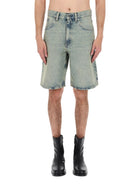 Sunflower Men's Shorts in Denim Blue, view 6