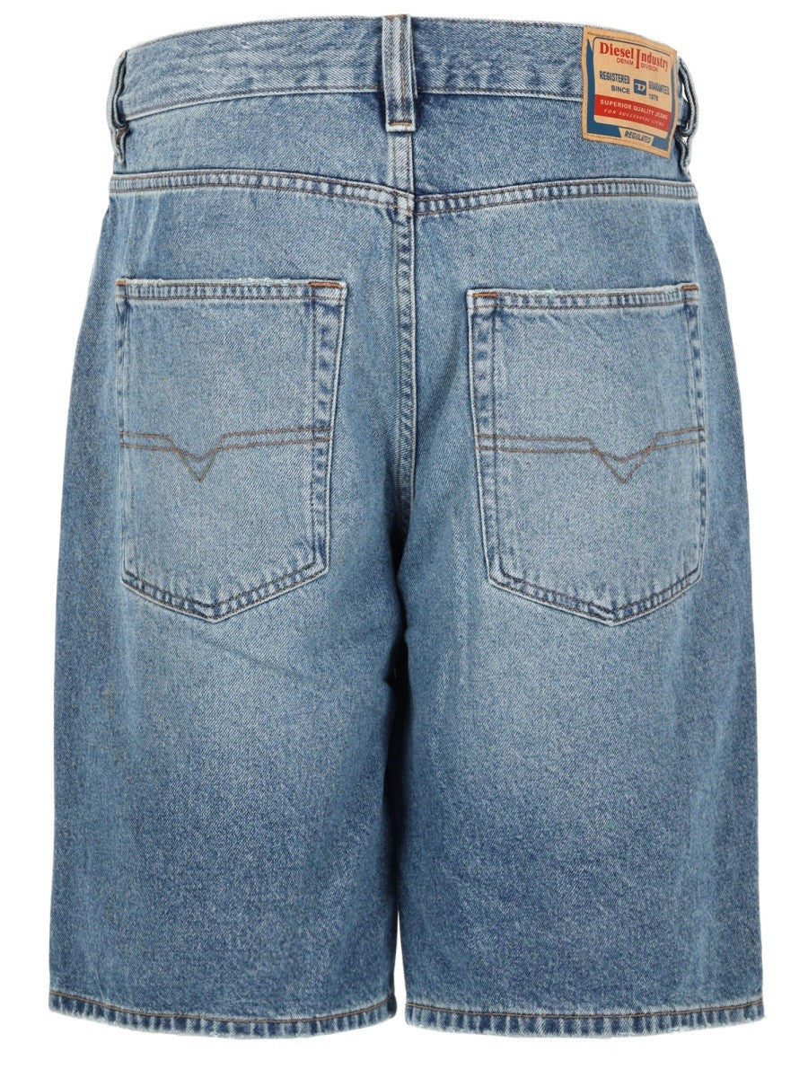 Diesel Men's Shorts in Denim Blue