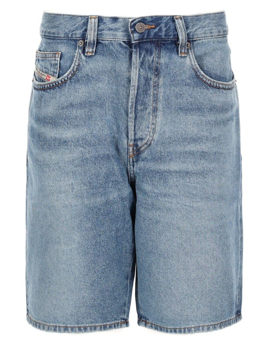 Diesel Men's Shorts in Denim Blue