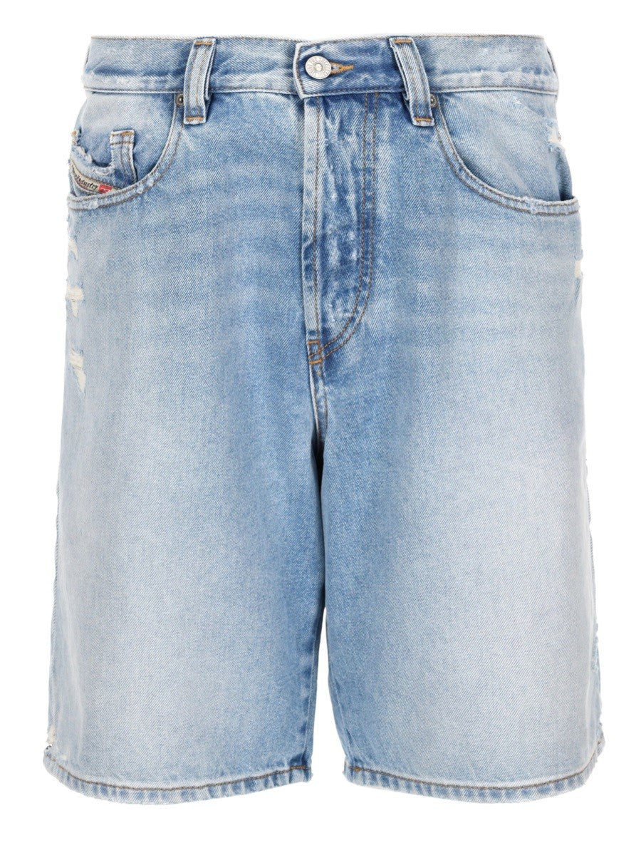Diesel Men's Shorts in Denim Blue