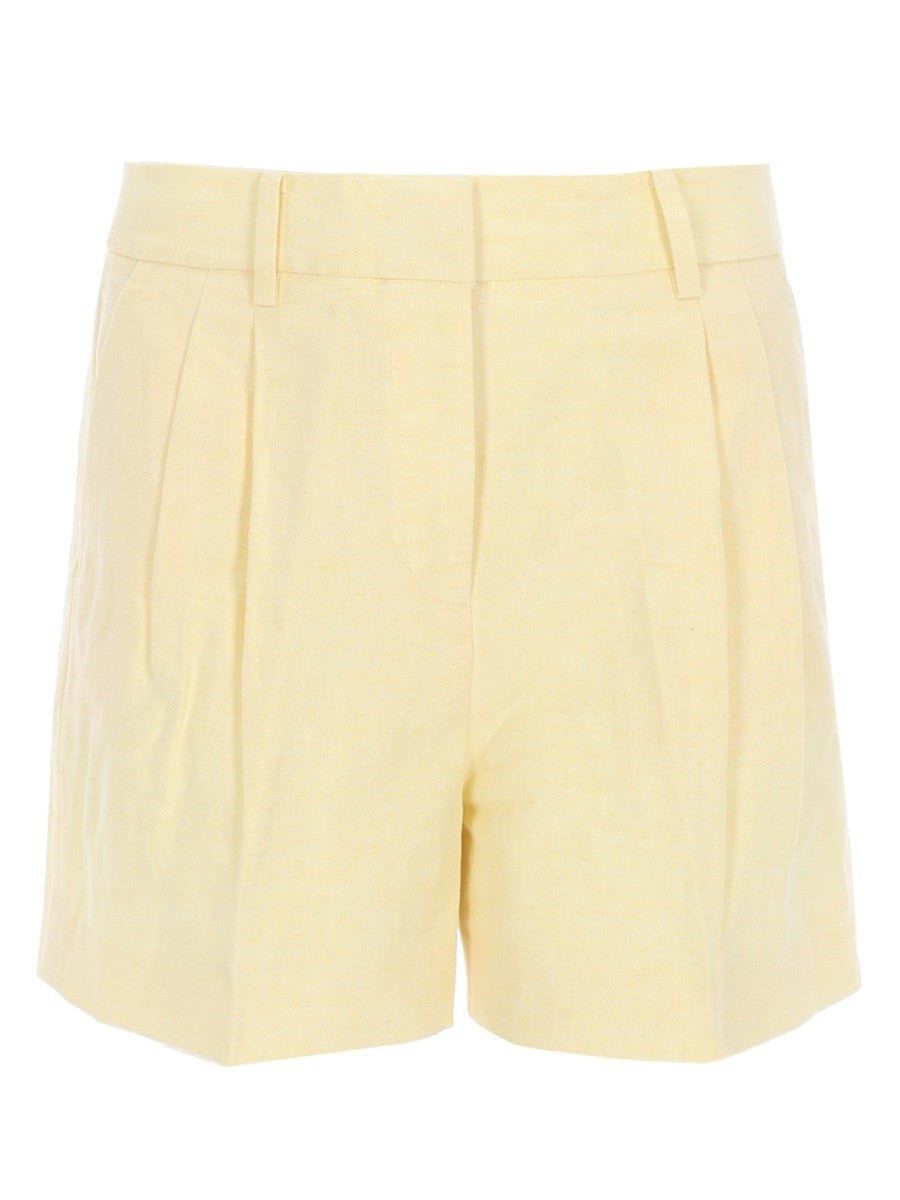 Michael Kors Women's Shorts in Lino Yellow