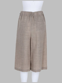 Alysi Women's Shorts in Misto Lana Lino Beige