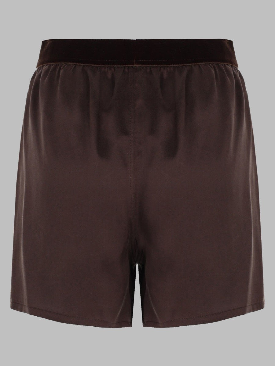 Tom Ford Women's Shorts in Seta Brown