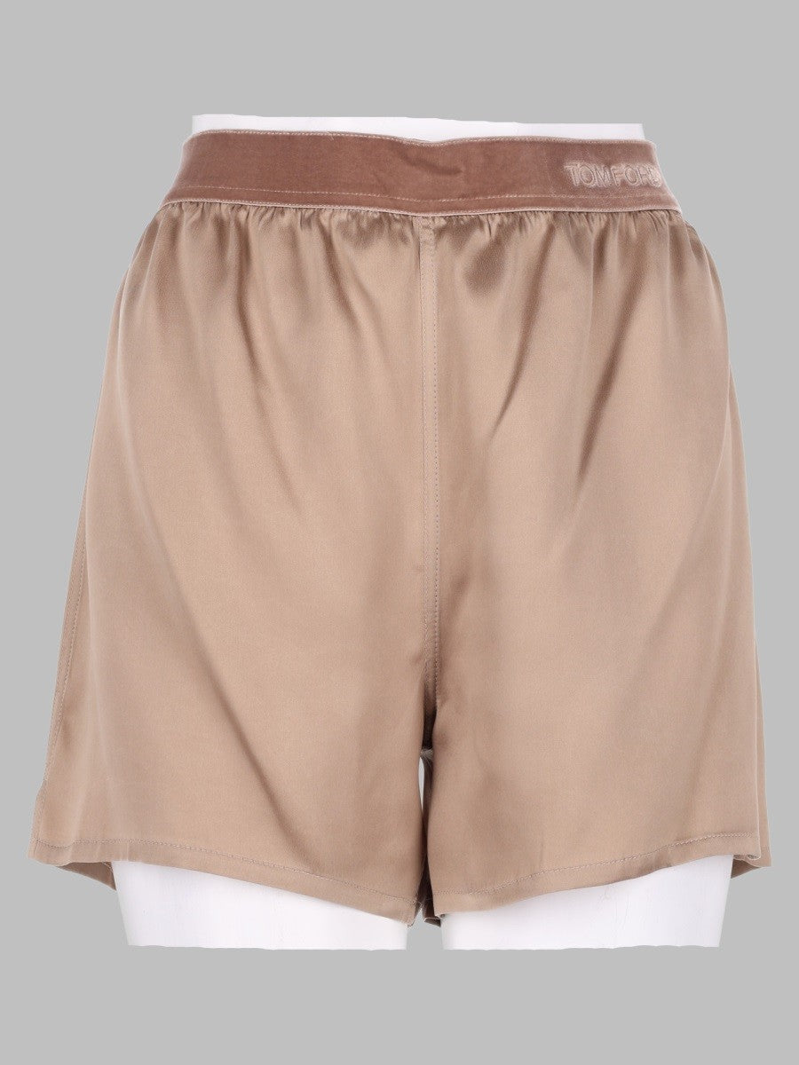 Tom Ford Women's Shorts in Seta Beige