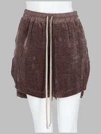 Rick Owens Women's Shorts in Viscosa Purple