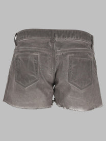 DRKSHDW Women's Shorts Lana Cut Offs in Denim Grey